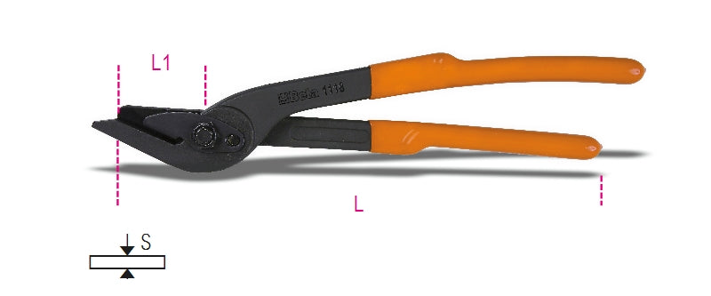 1118-STRAP CUTTING SHEARS