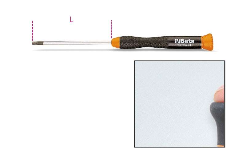 1255ES 1,5-MICRO-SCREWDRIVERS HEXAGON