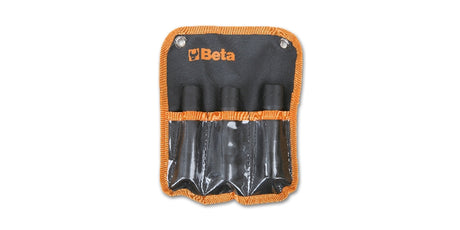 1428L/B3 | Set of pullers for damaged right-hand nuts, long series, in wallet