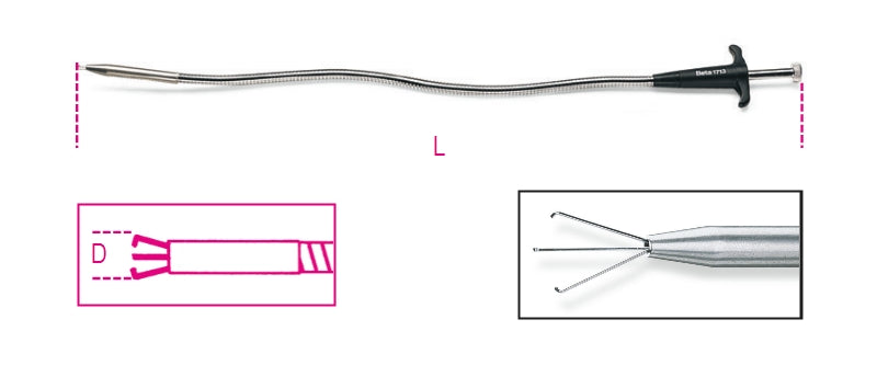 1713M 500-FLEXIBLE PICK UP TOOL