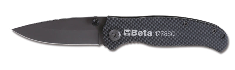 1778SCL-FOLDAWAY KNIFE, SOFT-CARBON