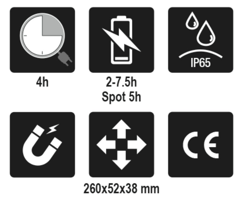 1838S-ARTICULATED LED INSPECTION LAMP