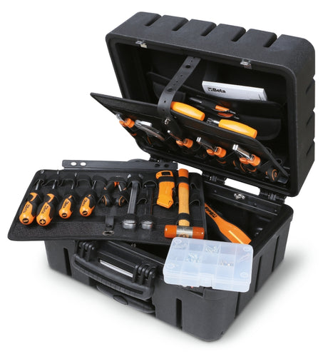 2037/TV | Tool trolley, made of polypropylene, with 4 pivoting castors