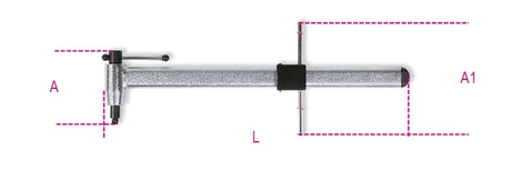 3921 | Derailleur hanger alignment gauge