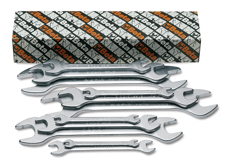 55AS/5-SET OF 5 DOUBLE OPEN END WRENCHES