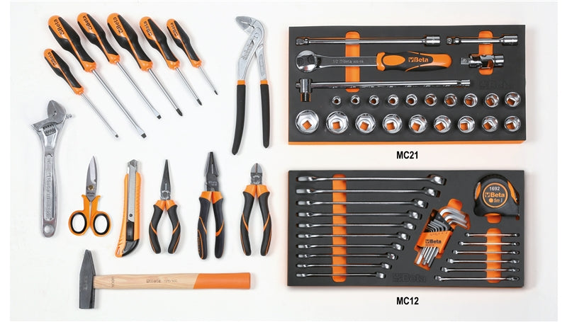 5941VU/M-ASSORTMENT OF 64 TOOLS