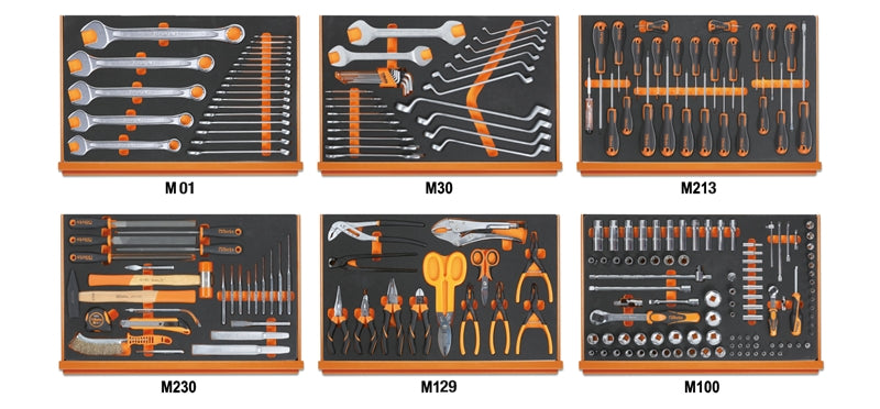 5988U6/M-ASSORTMENT OF 214 TOOLS