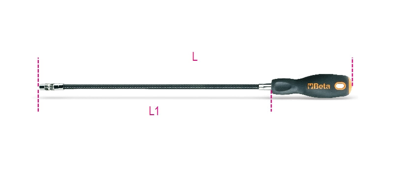 897L-FLEXIBLE BIT HOLDER HANDLE LONG