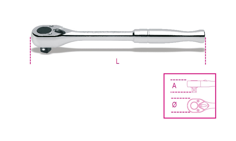 920M/55-1/2" DRIVE REVERSIBLE RATCHET