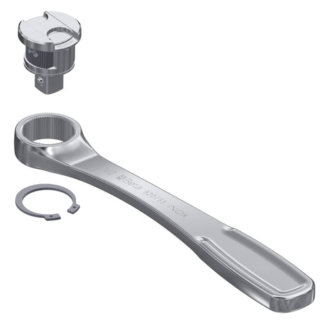 920/55INOX | 1/2" drive reversible ratchet, made of stainless steel