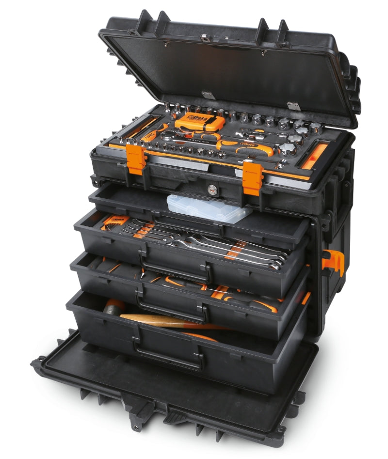 C14-TOOL TROLLEY WITH 4 DRAWERS