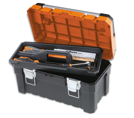 C16-EMPTY TOOL BOX WITH COMPARTMENT