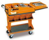 C25-TANK TROLLEY WITH SHELF