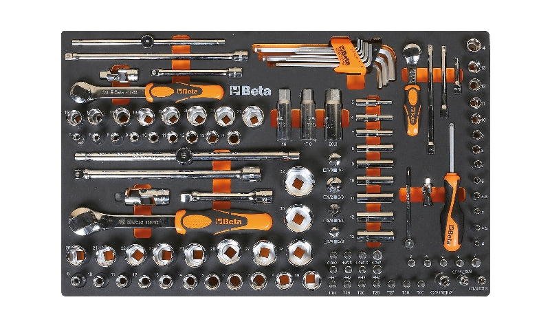 M105-SOFT THERMOFORM.TRAY WITH 116 TOOLS