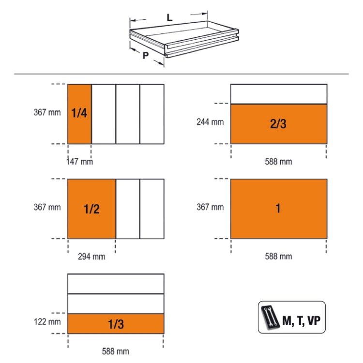 RSC24/6 | MOBILE ROLLER CAB 6 DRAWERS